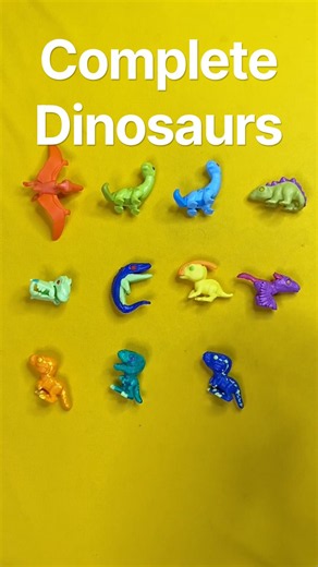 Every Dinosaur Kinder Joy — FULL SET!