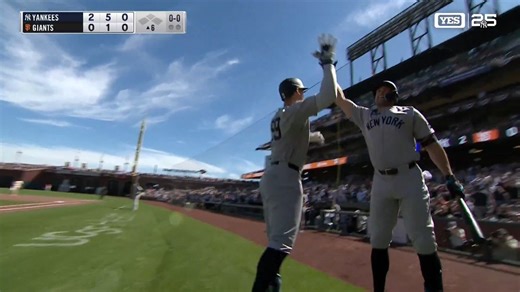 The AL MVP favourite crushes his first home run of the season 💥Aaron Judge to hit a home run +235 ✅🎥 @MLB #Repbx