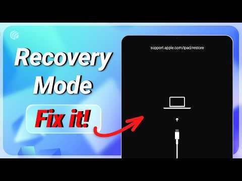 iPad Stuck in Recovery Mode? How to Exit Recovery Mode Without Data Loss (2026 Fix)