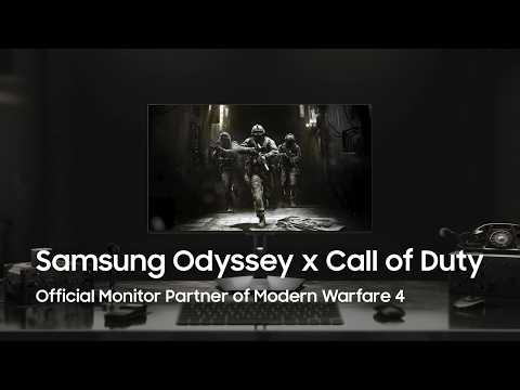 Samsung Odyssey x Call of Duty | Official Monitor Partner of Modern Warfare 4