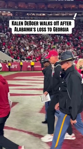 Kalen DeBoer is now 2-2 in his career against Kirby Smart and Georgia. #cfb #collegefootball #alabama #georgia #georgiafootball