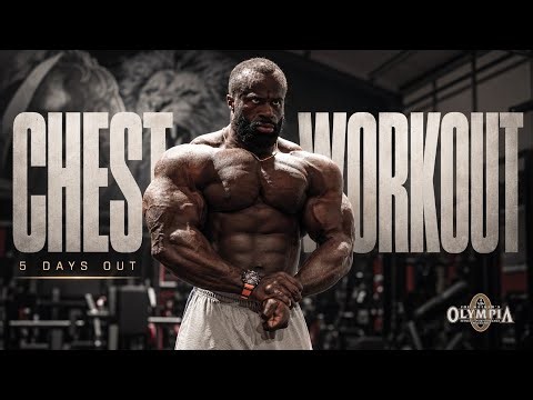 Chest workout 6 days out from Mr Olympia 2026 | Samson Dauda