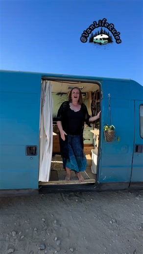 She built camper only with $4k budget | Vanlife Rules