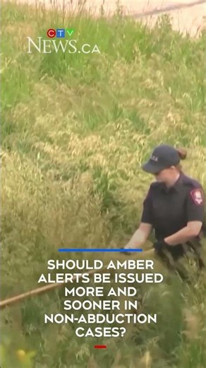 Should Amber alerts be issued more and sooner in non-abduction cases?