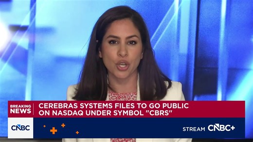 Cerebras Systems files to go public on Nasdaq under symbol CBRS