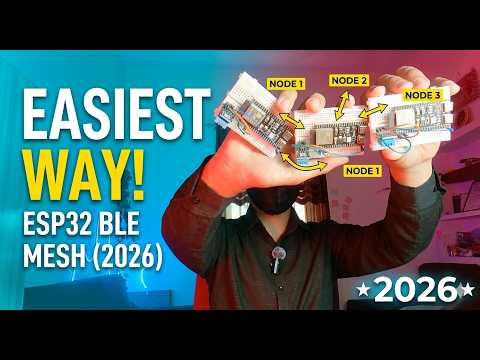 The Easiest Way to Build an ESP32 BLE Mesh Network [2026]