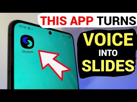 SKYWORK App – Talk Once, Get Presentations, Reports, Podcasts, Videos, Photos & More