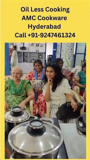 AMC Cookware Recipes Shorts | Oil Free Cooking | Healthy Cooking Hyderabad | AMC Cookware Review