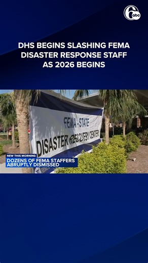 The Trump administration is abruptly cutting dozens of staff at FEMA this week, according to internal emails obtained by CNN and sources familiar with the plan. | 6abc Action News
