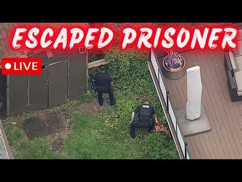 🔴 BREAKING: Escaped Prisoner Reported in Philadelphia Neighborhood | Police Search Live