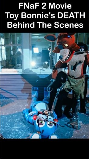 Toy Bonnie VS Foxy - Behind The Scenes | FNaF 2 Movie BTS