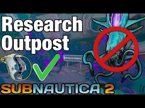 Find the ALIEN RESEARCH OUTPOST Avoiding the Collector Leviathan in Subnautica 2