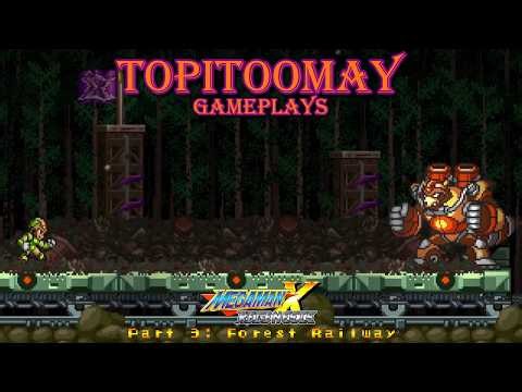 Topitoomay Gameplays: Mega Man X Regenesis Part 3: Forest Railway