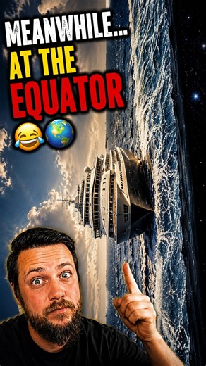 Meanwhile... At the Equator?! 😂🌎 #mystery #creepy #scary