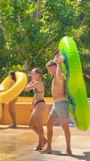 🇹🇭Water Park Swimming Pool and Water Slide Fun Summer Holiday 12🏖️ #waterslide