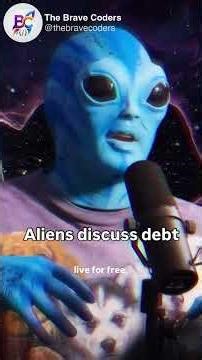 Aliens React to Earth’s Trillion Dollar Debt 👽🛸✨