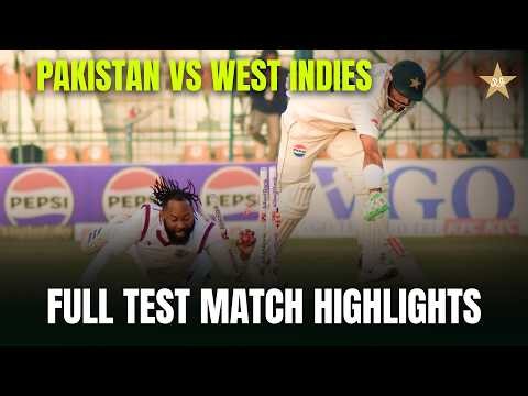 Complete Match Highlights | Pakistan vs West Indies 1st Test 2025 | Pakistan Win by 127 Runs | MR1K