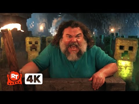 A Minecraft Movie - Creeper Minecart Chase