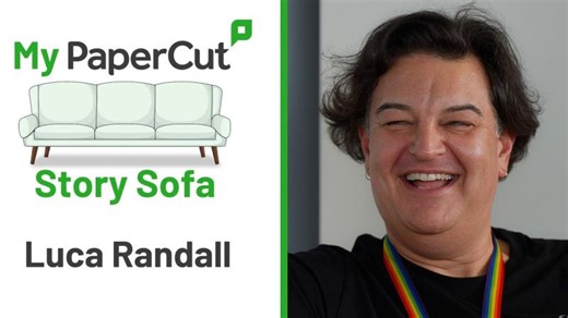 My PaperCut Story Sofa - Luca Randall | PaperCut Software
