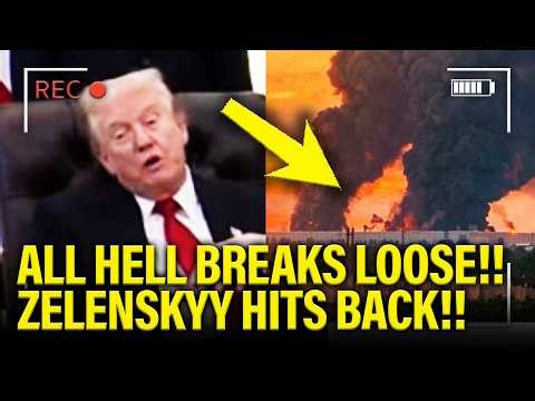 All HELL BREAKS LOOSE as Zelenskyy HITS BACK at Trump PLOT!!