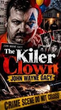 The Killer Clown: The Chilling True Story of John Wayne Gacy. #TrueCrime #SerialKiller #KillerClown