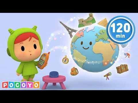 🎓 Nina learns about THE WORLD! 🌍 DISCOVER NATURE | Pocoyo English | Cartoons for Kids