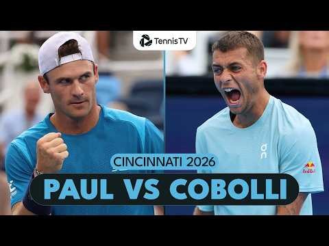 Tommy Paul vs Flavio Cobolli Three-Set Battle ⚔️ | Cincinnati 2026 Quarter-Final Highlights