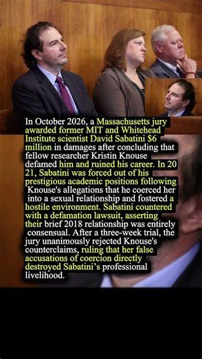 DAVID SABATINI WINS $6 MILLION IN DEFAMATION LAWSUIT#davidsabatini#justiceserved