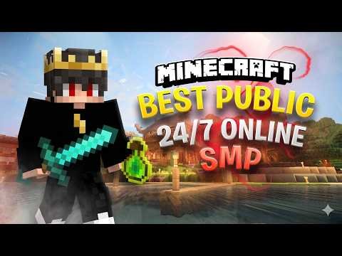 MINECRAFT LIVE. PUBLIC SMP 24/7 ONLINE | JAVA / BEDROCK & POCKET EDITION #minecraft #live