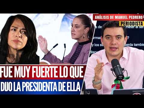 ANABEL NOS VENDIÓ A LOS GRINGOS: SHEINBAUM CONFIRMA QUE TRABAJA PARA ELLOS: MANUEL PEDRERO