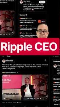Ripple CEO: Stablecoins Could Beat XRP?!
