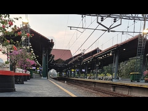 🔴 HUNTING KERETA API SORE DI STASIUN GAMBIR : KA Gajayana, Papandayan, Parahyangan, Cakrabuana