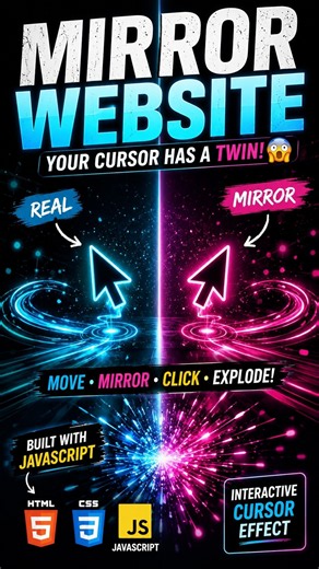 I Made a Cursor With a TWIN 🤯 | JavaScript Cursor Animation