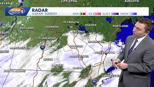 Video: Cold front before milder temps return this week