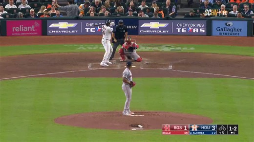 Yordan Alvarez career vs. Red Sox (including postseason):46-112 (.411 BA)10 HR31 RBIHighest OPS of any player in MLB history vs. Red Sox. (min 100 PAs)