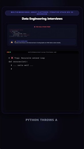 Your Python Recursion Will CRASH Production! ❌🐍