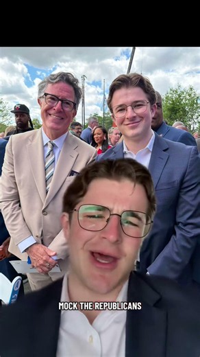 Stephen Colbert Trolls Maga and Wears a Tan Suit to the Opening of Obama's Presidential Library