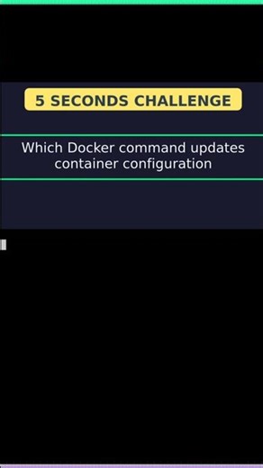 📦 Docker command to update container