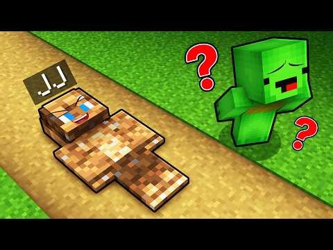 Mikey & JJ: CAMOUFLAGE HIDE AND SEEK in Minecraft! Maizen
