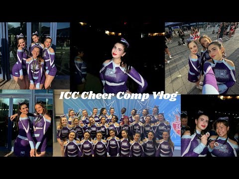 ICC Cheerleading Competition Vlog💜⚡️