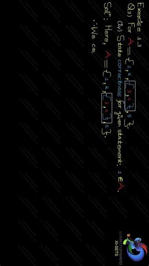 For A={1,2,{3,4},5} state correctness for given statement: 1εA