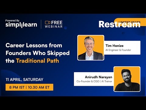 Career Lessons From Non-Traditional Founders | Job Strategy And Career Without Degrees | Simplilearn