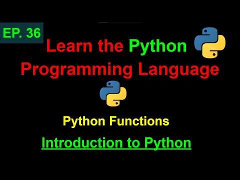 Python Functions | Learn Python Programming (Ep. 36)
