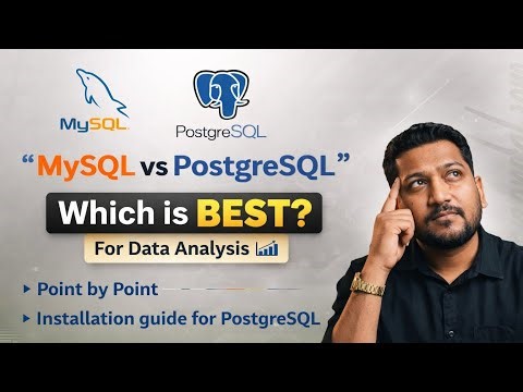 MySQL vs PostgreSQL – Which is BEST for Data Analysts? (2026 Guide)