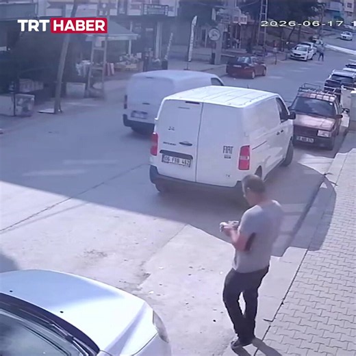 A baker in Turkey noticed a truck rolling backwards with no driver inside, casually jumped into the front seat, and stopped it before it hit anyone