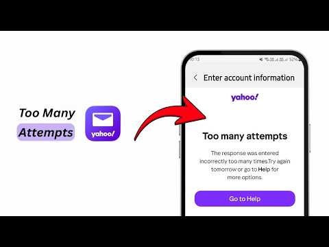 How to Fix Yahoo Mail Too Many Failed Attempts (2026) | Login Error Solution