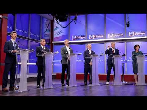 2026 California governor debate reaction from candidates amid election to succeed Gavin Newsom