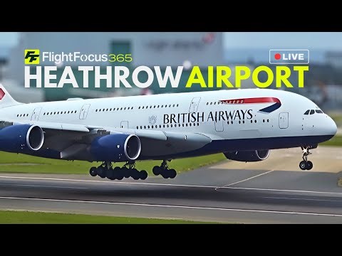Heathrow Airport Live - Wednesday 31st December 2025