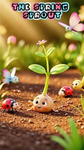 The Spring Sprout 🌱 #kidsshorts #educationalvideosforkids