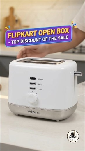 Wipro BT 102 800W Pop-Up Toaster | 50% OF | Now Just ₹1,599 Instead of ₹3,190।#wipro #toaster #pop